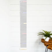 Hanging Canvas Wall Growth Chart · Friends-themed