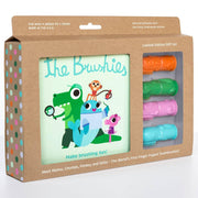 *the Brushies* book + toothbrushes complete set - Rainbow Sprout Baby Company