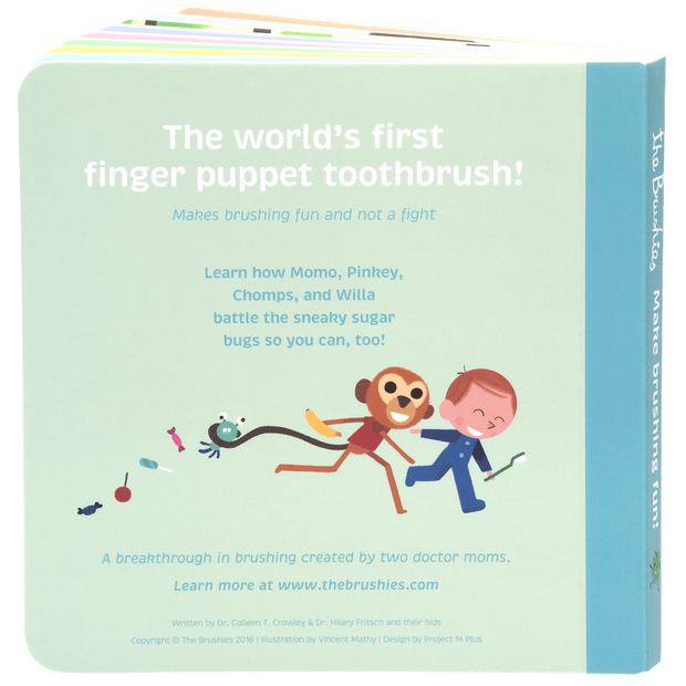 Brushies book top