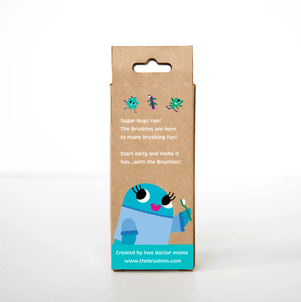 Willa The Whale Brushie toothbrush - Rainbow Sprout Baby Company