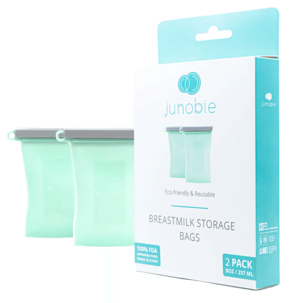 mint · reusable breastmilk storage bag set - Rainbow Sprout Baby Company