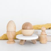 Handmade Wooden Montessori Baby Puzzle Set