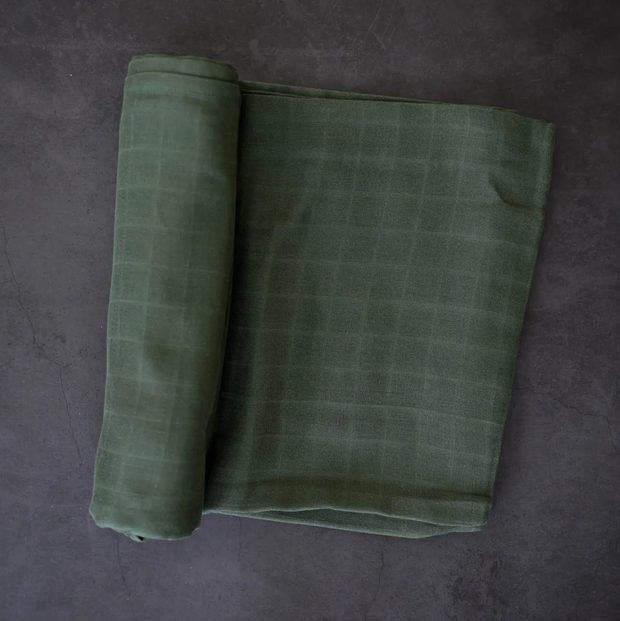 Swaddle Blanket · Organic & Cotton · Green Color