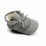 The Little Adventurer Collection Moccasin | Gray Color