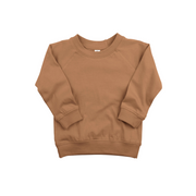 Organic Cotton Pullover Sweatshirt · Portland · Brown Color 