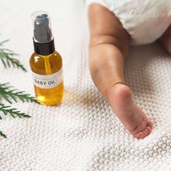 Calendula Infused Baby Oil · Organic & Non-Toxic